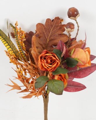 Artificial Flower 20*20*38cm Rose bush GS-40723023 Flowers Bush YeahFlower is one of Chinese leading OEM manufacturers and exporters , supplying the silk flowers, wholesale artificial trees