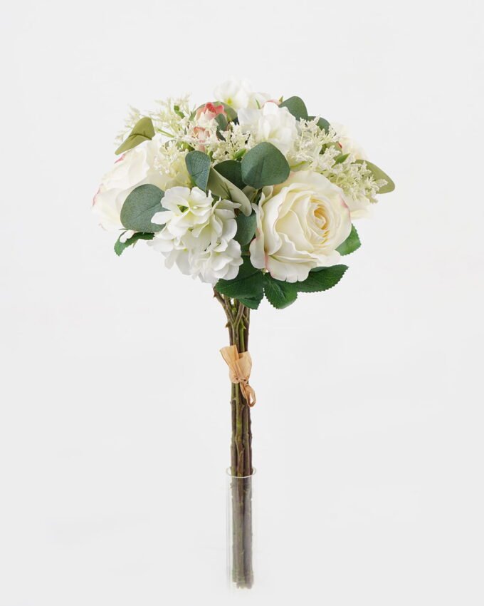 Artificial Flower 27*27*52cm Rose hydrangea *6 bundle GS-48723001-W1 Bouquet YeahFlower is one of Chinese leading OEM manufacturers and exporters , supplying the silk flowers, wholesale artificial trees