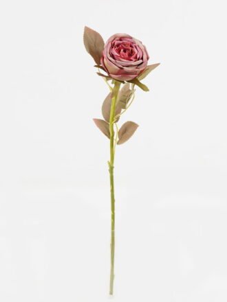 Artificial Flower 13*13*43cm Rose single stem GS-68023005-W1 Single Flowers 3,000+ sqm showroom with thousands of artificial flowers, plants & trees ready for global sourcing.