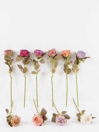 Artificial Flower 18*18*65cm Camellia *5 single stem GS-16823058 Single Flowers 3,000+ sqm showroom with thousands of artificial flowers, plants & trees ready for global sourcing.