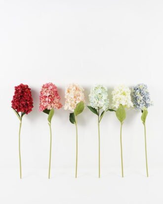 Artificial Flower 18*18*78cm Small hydrangea single stem GS-48723008 Single Flowers YeahFlower is one of Chinese leading OEM manufacturers and exporters , supplying the silk flowers, wholesale artificial trees