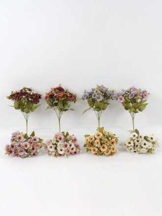 Artificial Flower 23*23*30cm Sunflower *6 bush GS-69923011-W1 Flowers Bush 3,000+ sqm showroom with thousands of artificial flowers, plants & trees ready for global sourcing.