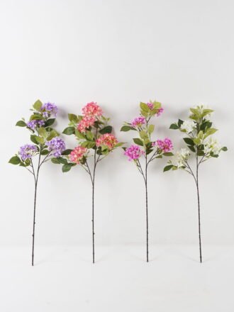 Artificial Flower 25*25*113cm Peach blossom  single stem GS-72323005 Single Flowers 3,000+ sqm showroom with thousands of artificial flowers, plants & trees ready for global sourcing.