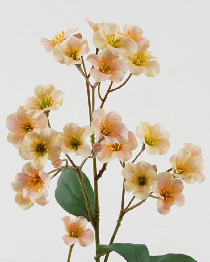 Artificial Flower 15*15*44cm Vernicia fordii *4 single stem GS-72523003 Single Flowers YeahFlower is one of Chinese leading OEM manufacturers and exporters , supplying the silk flowers, wholesale artificial trees