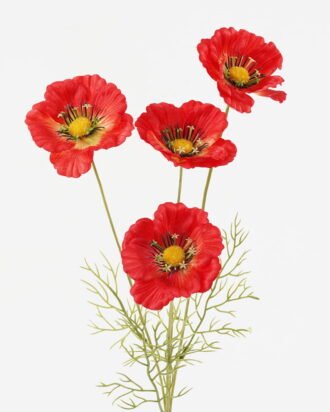 Artificial Flower 20*20*60cm anemone *4 single stem GS-12823007-R1 Single Flowers YeahFlower is one of Chinese leading OEM manufacturers and exporters , supplying the silk flowers, wholesale artificial trees