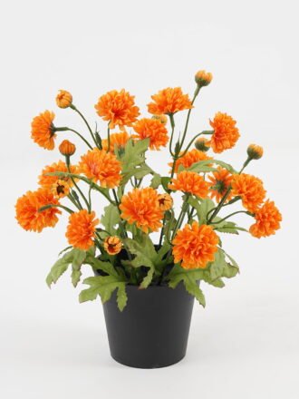 Artificial Flower 17*17*29cm Eucalyptus leaf+flower in Ceramic pot GS-16823042 Potted Flowers&Plants YeahFlower is one of Chinese leading OEM manufacturers and exporters , supplying the silk flowers, wholesale artificial trees