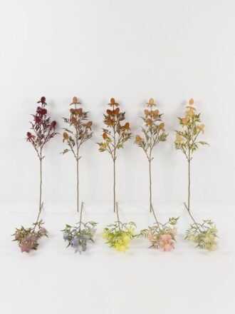Artificial Flower 11*11*17cm Fruit *5 single stem GS-36623025-O1 Single Flowers 3,000+ sqm showroom with thousands of artificial flowers, plants & trees ready for global sourcing.