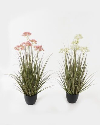Artificial Grass 40*40*58cm  Babysbreath Grass *5 in PP pot GS-45723007 Grass&PLANT YeahFlower is one of Chinese leading OEM manufacturers and exporters , supplying the silk flowers, wholesale artificial trees