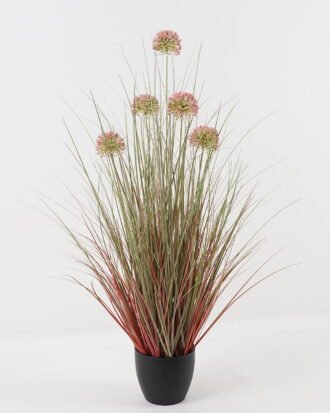 Artificial Grass 57*57*85cm Flower *5 in PP pot GS-61923049 Grass&PLANT YeahFlower is one of Chinese leading OEM manufacturers and exporters , supplying the silk flowers, wholesale artificial trees