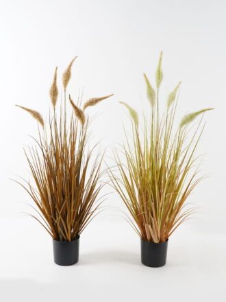 Artificial Grass 38*38*57cm Grass *4 in PP pot GS-45723009 Grass&PLANT 3,000+ sqm showroom with thousands of artificial flowers, plants & trees ready for global sourcing.