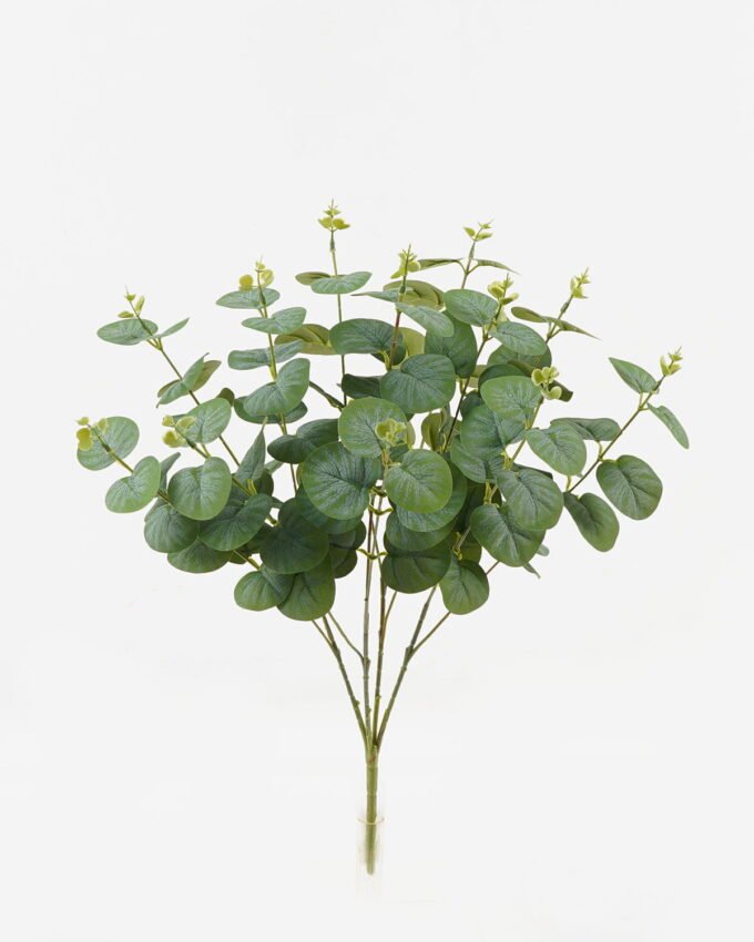 Artificial Plant 30*30*50cm Eucalyptus  *12 bush/96 lvs GS-60423001 Leaves&Sprays&Foliages YeahFlower is one of Chinese leading OEM manufacturers and exporters , supplying the silk flowers, wholesale artificial trees