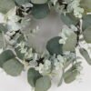 Artificial Plant 30*30cm Eucalyptus wreath GS-54023023KIK Leaves&Sprays&Foliages YeahFlower is one of Chinese leading OEM manufacturers and exporters , supplying the silk flowers, wholesale artificial trees
