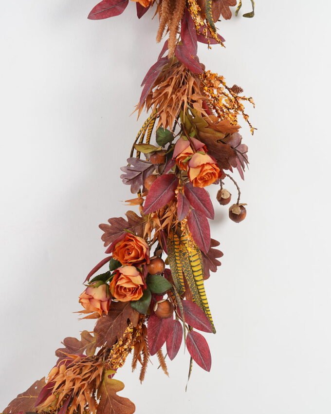 Artificial Plant 20*178cm Flower garland GS-40723006 Christmas Item YeahFlower is one of Chinese leading OEM manufacturers and exporters , supplying the silk flowers, wholesale artificial trees