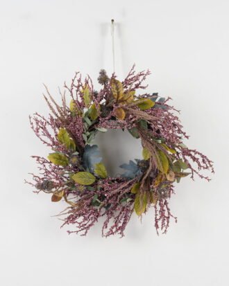 Artificial Plant 50*50cm Fruit wreath GS-40723052 Christmas Item YeahFlower is one of Chinese leading OEM manufacturers and exporters , supplying the silk flowers, wholesale artificial trees