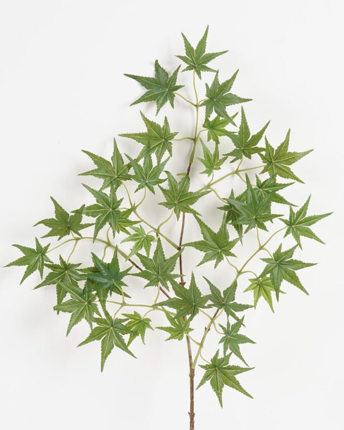 Artificial Plant 37*75cm Maple leaf *3 single stem GS-71223003 Leaves&Sprays&Foliages YeahFlower is one of Chinese leading OEM manufacturers and exporters , supplying the silk flowers, wholesale artificial trees
