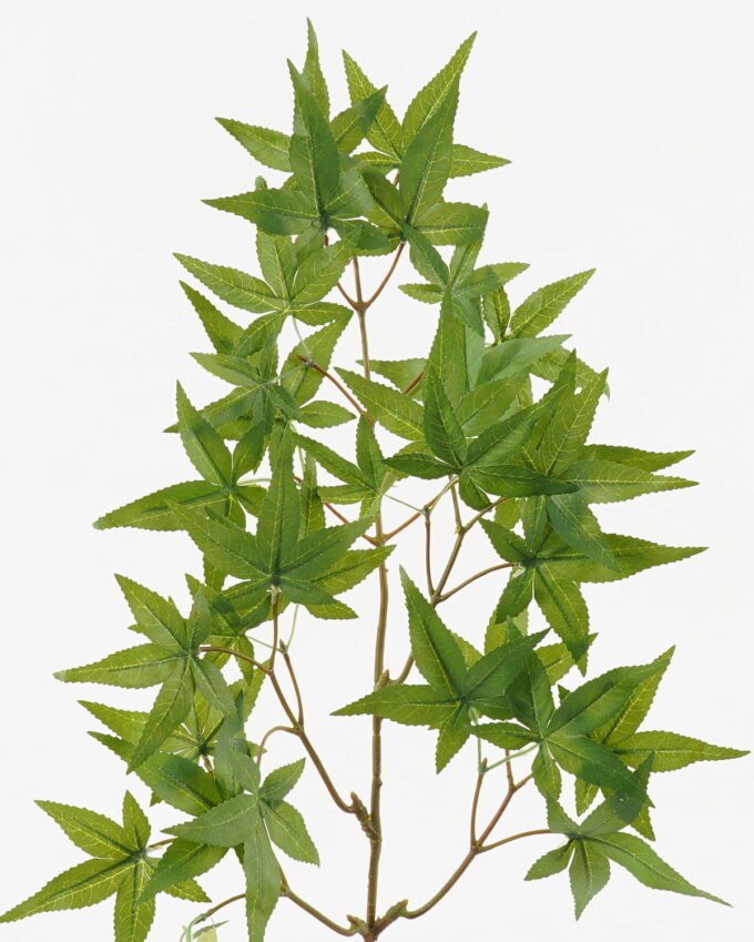 Artificial Plant 24*24*70cm Maple leaf single stem GS-71523014-G1 Leaves&Sprays&Foliages YeahFlower is one of Chinese leading OEM manufacturers and exporters , supplying the silk flowers, wholesale artificial trees