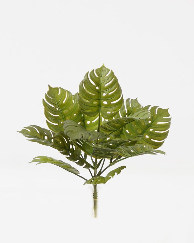 Artificial Plant 17*17*26cm Monstera bush GS-29223001 Leaves&Sprays&Foliages YeahFlower is one of Chinese leading OEM manufacturers and exporters , supplying the silk flowers, wholesale artificial trees