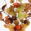 Artificial Plant 20*20*40cm Pumpkin *3 bush GS-71423002 Leaves&Sprays&Foliages YeahFlower is one of Chinese leading OEM manufacturers and exporters , supplying the silk flowers, wholesale artificial trees