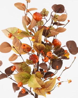 Artificial Plant 28*28*58cm Pumpkin *4 bush GS-71423001 Leaves&Sprays&Foliages YeahFlower is one of Chinese leading OEM manufacturers and exporters , supplying the silk flowers, wholesale artificial trees