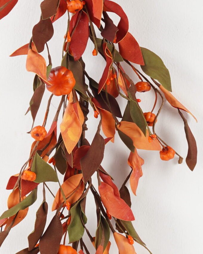 Artificial Plant 28*176cm Pumpkin hanging GS-71423008 Banners&Garlands 3,000+ sqm showroom with thousands of artificial flowers, plants & trees ready for global sourcing.