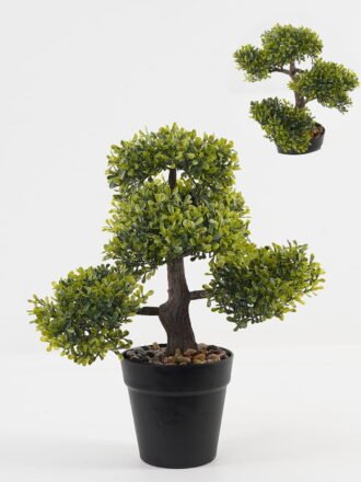 Artificial Plant 29*19*26cm potted leaf in PP pot GS-51723033 Potted Flowers&Plants 3,000+ sqm showroom with thousands of artificial flowers, plants & trees ready for global sourcing.