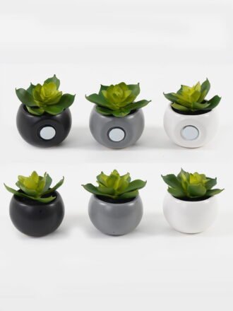 Artificial succulent 11*11*14cm succulent plants in glass pot GS-51719027 2024Jan YeahFlower is one of Chinese leading OEM manufacturers and exporters , supplying the silk flowers, wholesale artificial trees