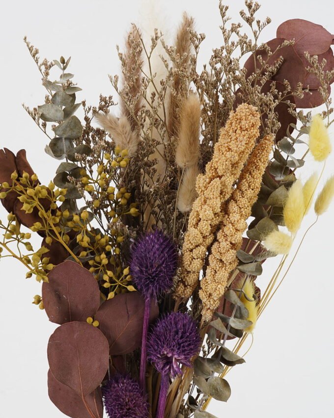 Dried Flowers 23*50cm Dried natural items bouquet with PP wrapped GS-56623128 Bouquet YeahFlower is one of Chinese leading OEM manufacturers and exporters , supplying the silk flowers, wholesale artificial trees