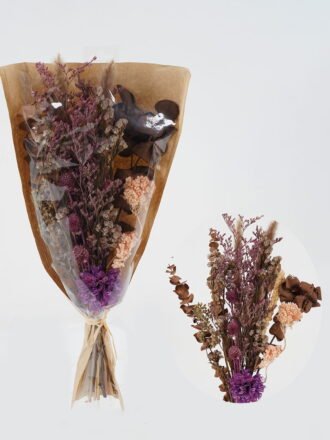 Dried Flowers 23*50cm Dried natural items bouquet with PP wrapped GS-56623128 Bouquet 3,000+ sqm showroom with thousands of artificial flowers, plants & trees ready for global sourcing.