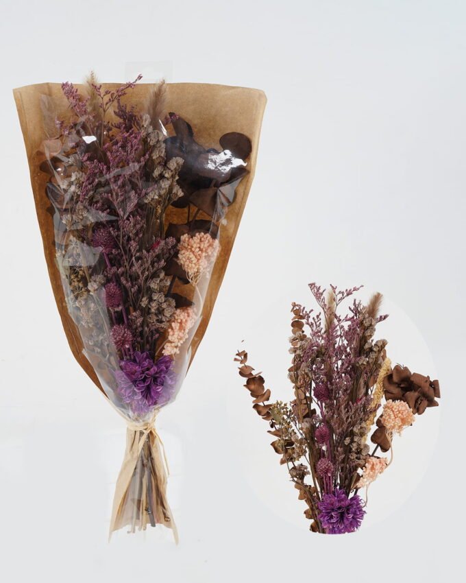 Dried Flowers 23*50cm Dried natural items bouquet with PP wrapped GS-56623129 Bouquet YeahFlower is one of Chinese leading OEM manufacturers and exporters , supplying the silk flowers, wholesale artificial trees