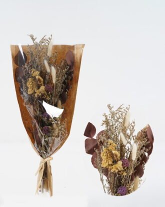 Dried Flowers 23*50cm Dried natural items bouquet with PP wrapped GS-56623130 Bouquet YeahFlower is one of Chinese leading OEM manufacturers and exporters , supplying the silk flowers, wholesale artificial trees