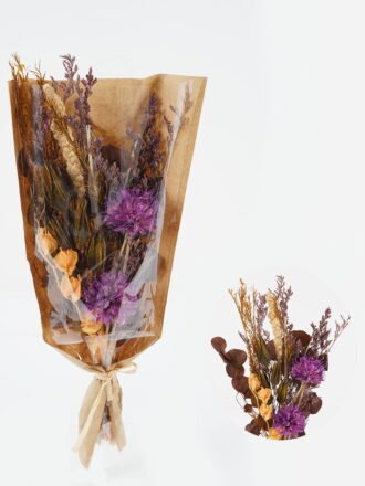 Dried Flowers 23*50cm Dried natural items bouquet with PP wrapped GS-56623134 Bouquet 3,000+ sqm showroom with thousands of artificial flowers, plants & trees ready for global sourcing.