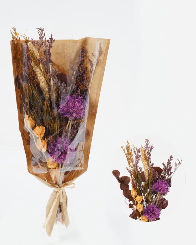 Dried Flowers 23*50cm Dried natural items bouquet with PP wrapped GS-56623133 Bouquet YeahFlower is one of Chinese leading OEM manufacturers and exporters , supplying the silk flowers, wholesale artificial trees