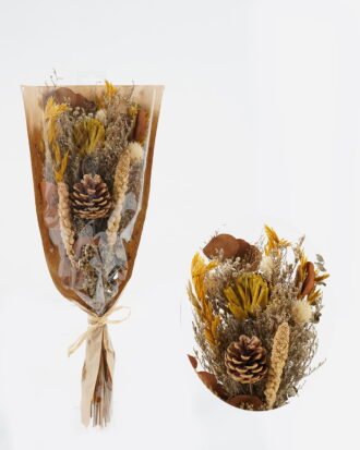 Dried Flowers 23*50cm Dried natural items bouquet with PP wrapped GS-56623137 Bouquet YeahFlower is one of Chinese leading OEM manufacturers and exporters , supplying the silk flowers, wholesale artificial trees