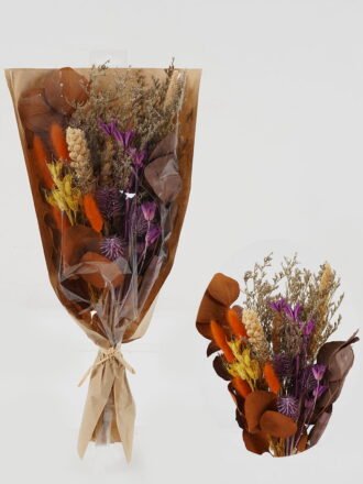 Dried Flowers 23*50cm Dried natural items bouquet with PP wrapped GS-56623137 Bouquet 3,000+ sqm showroom with thousands of artificial flowers, plants & trees ready for global sourcing.