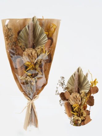 Dried Flowers 23*50cm Dried natural items bouquet with PP wrapped GS-56623141 Bouquet 3,000+ sqm showroom with thousands of artificial flowers, plants & trees ready for global sourcing.