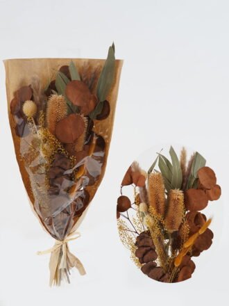 Dried Flowers 23*50cm Dried natural items bouquet with PP wrapped GS-56623142 Bouquet 3,000+ sqm showroom with thousands of artificial flowers, plants & trees ready for global sourcing.