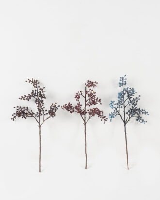 Artificial Branch fruit 25*49cm Berry Spray*3 GS-57723010 2024Feb YeahFlower is one of Chinese leading OEM manufacturers and exporters , supplying the silk flowers, wholesale artificial trees