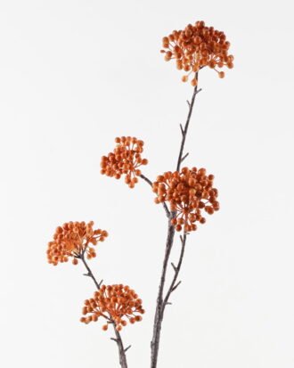 Artificial Branch fruit 22*120cm Fruit *5 single stem GS-57723021 2024Feb YeahFlower is one of Chinese leading OEM manufacturers and exporters , supplying the silk flowers, wholesale artificial trees