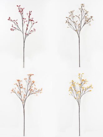 Artificial Branch fruit 26*26*130cm Fruit spray *5 single stem GS-57723011-K1 Single Flowers 3,000+ sqm showroom with thousands of artificial flowers, plants & trees ready for global sourcing.