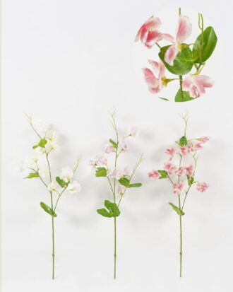 Artificial Flower 61cm Pea Blossom GS-39122004 2024Jan YeahFlower is one of Chinese leading OEM manufacturers and exporters , supplying the silk flowers, wholesale artificial trees