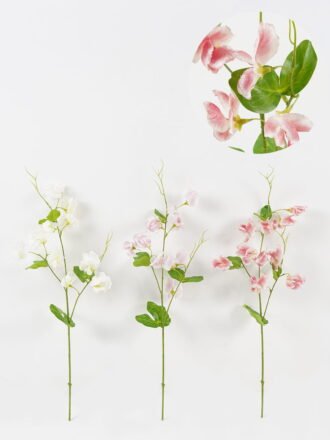 Artificial Flower 25*132 SINGLE TAILS SPRAY GS-14519059-G2 Single Flowers 3,000+ sqm showroom with thousands of artificial flowers, plants & trees ready for global sourcing.