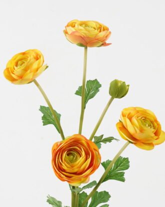 Artificial Flower 75CM Camellia spray*5 GS-128J006-Y1 2024Feb YeahFlower is one of Chinese leading OEM manufacturers and exporters , supplying the silk flowers, wholesale artificial trees