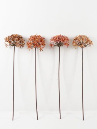 Artificial Flower 19*19*80cm Agapanthus single stem GS-15423050CONTI-O1 Single Flowers 3,000+ sqm showroom with thousands of artificial flowers, plants & trees ready for global sourcing.