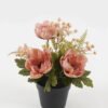 Artificial Flower 21*21*25cm Anemone in PP pot GS-03323144-P1 2024Jan YeahFlower is one of Chinese leading OEM manufacturers and exporters , supplying the silk flowers, wholesale artificial trees