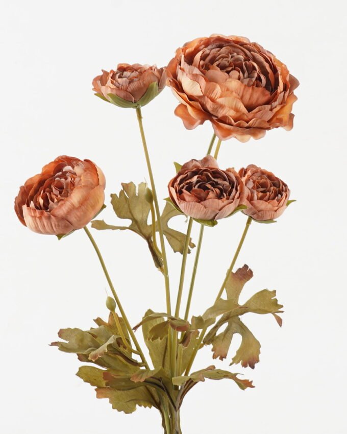 Artificial Flower 13*13*62cm Autumn Ranunculus *5 singel stem GS-58823030-O1 2024Feb YeahFlower is one of Chinese leading OEM manufacturers and exporters , supplying the silk flowers, wholesale artificial trees