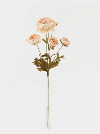 Artificial Flower 13*13*62cm Autumn Ranunculus *5 singel stem GS-58823030-O1 Single Flowers 3,000+ sqm showroom with thousands of artificial flowers, plants & trees ready for global sourcing.