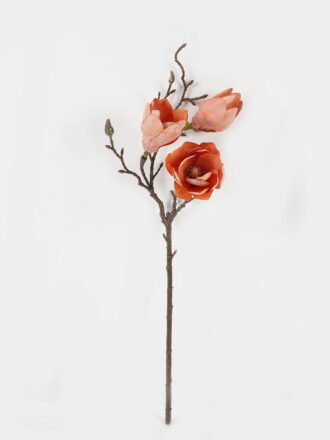 Artificial Flower 28*28*50cm Autumn mangnolia *3 single stem GS-58823031 Single Flowers 3,000+ sqm showroom with thousands of artificial flowers, plants & trees ready for global sourcing.