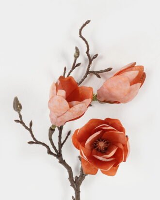 Artificial Flower 28*28*50cm Autumn mangnolia *3 single stem GS-58823031-O1 2024Feb YeahFlower is one of Chinese leading OEM manufacturers and exporters , supplying the silk flowers, wholesale artificial trees