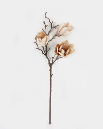 Artificial Flower 28*28*50cm Autumn mangnolia *3 single stem GS-58823031-W1 2024Feb YeahFlower is one of Chinese leading OEM manufacturers and exporters , supplying the silk flowers, wholesale artificial trees