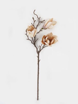 Artificial Flower 28*28*50cm Autumn mangnolia *3 single stem GS-58823031-O1 Single Flowers 3,000+ sqm showroom with thousands of artificial flowers, plants & trees ready for global sourcing.